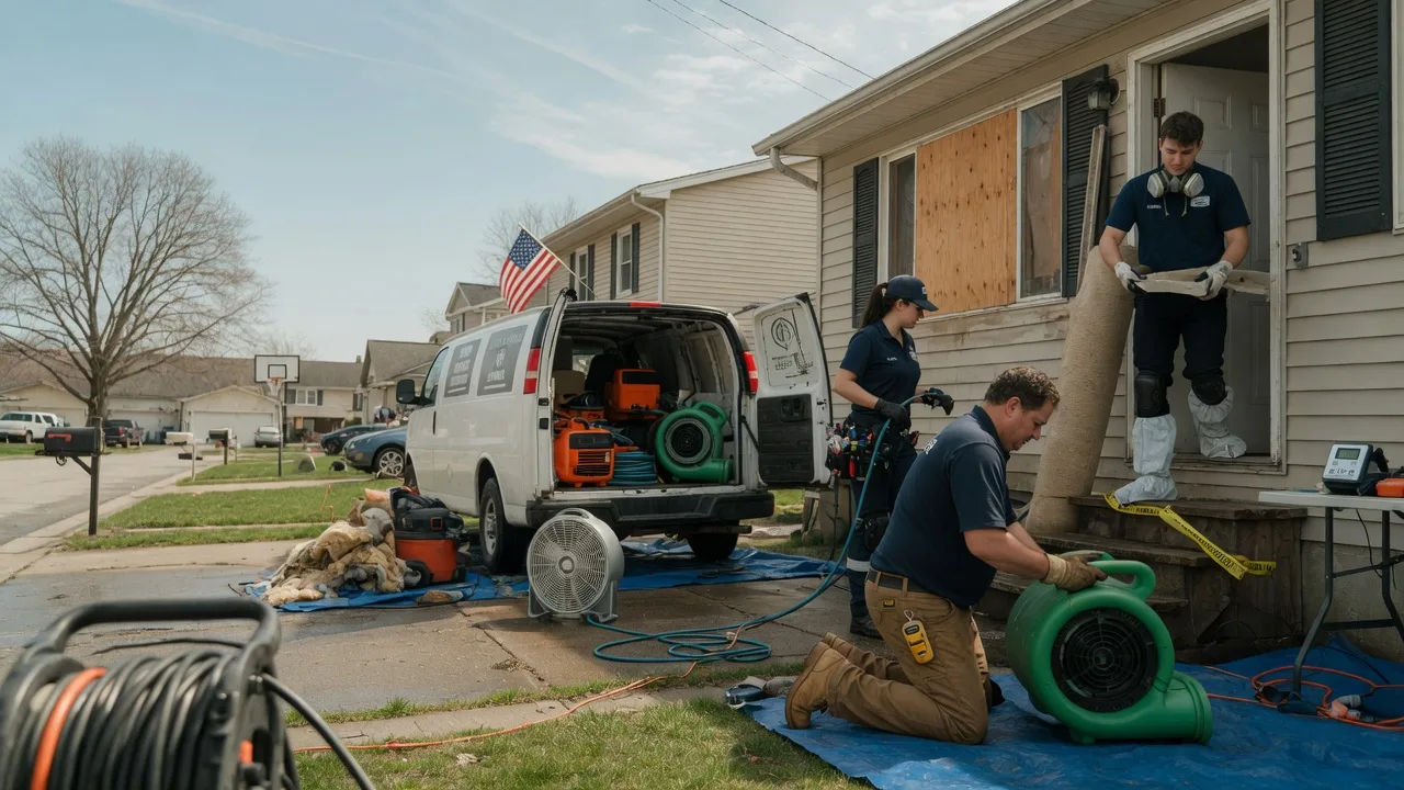 Water Damage Restoration in Liberal, KS near me